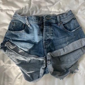 One Teaspoon Jean Shorts
